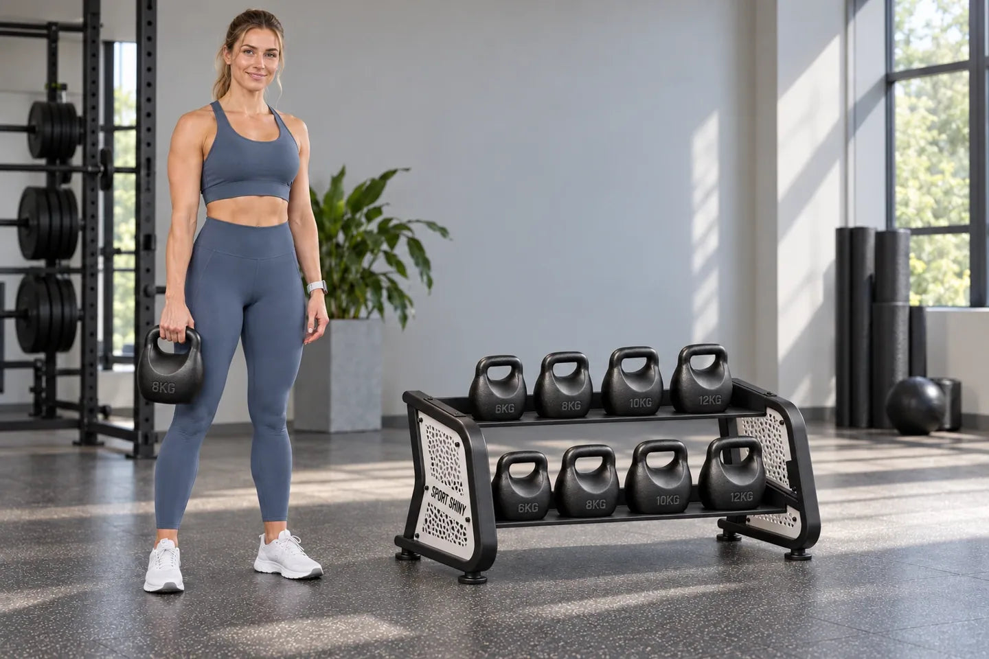 CURVE / Kettlebell rack