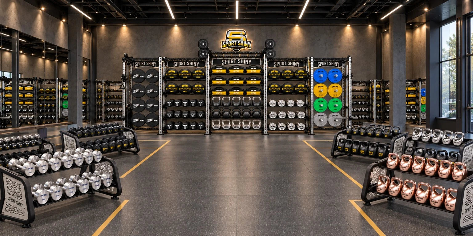Coordinated SPORTSHINY equipment wall