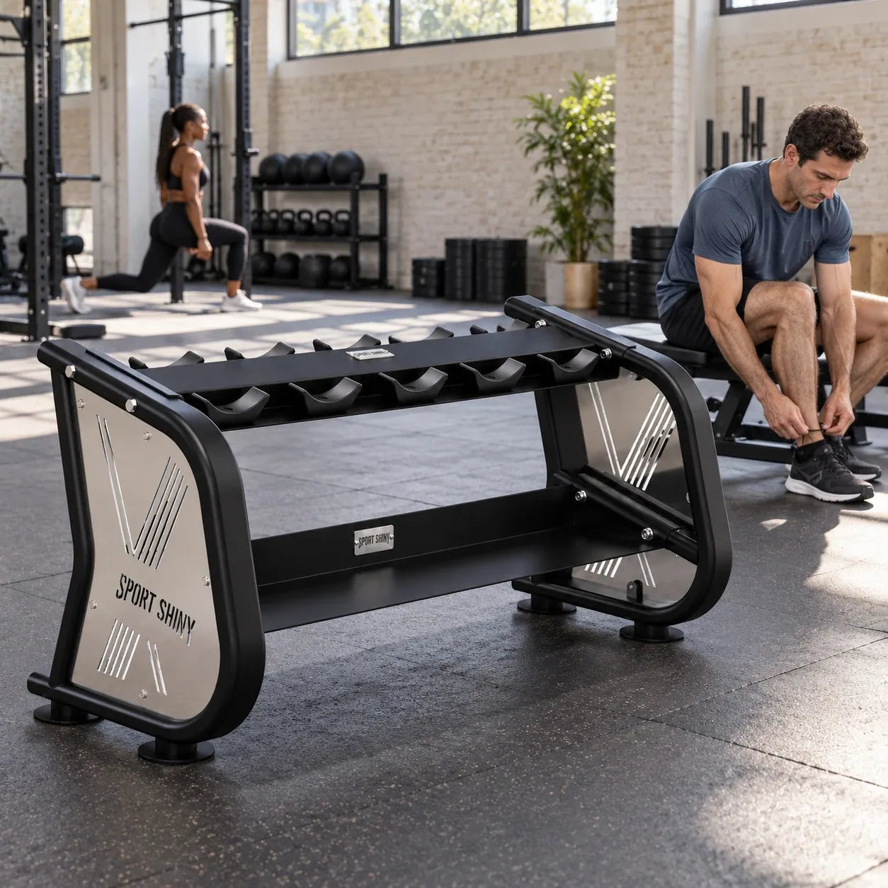 CURVE / Dumbbell rack