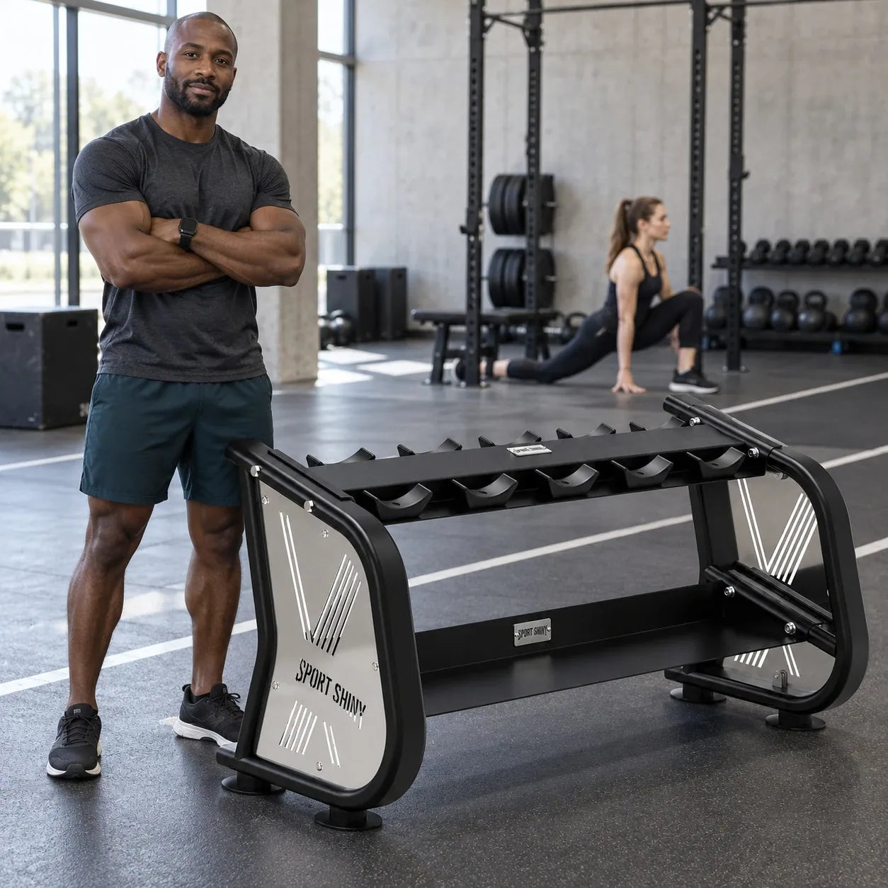 CURVE / Dumbbell rack