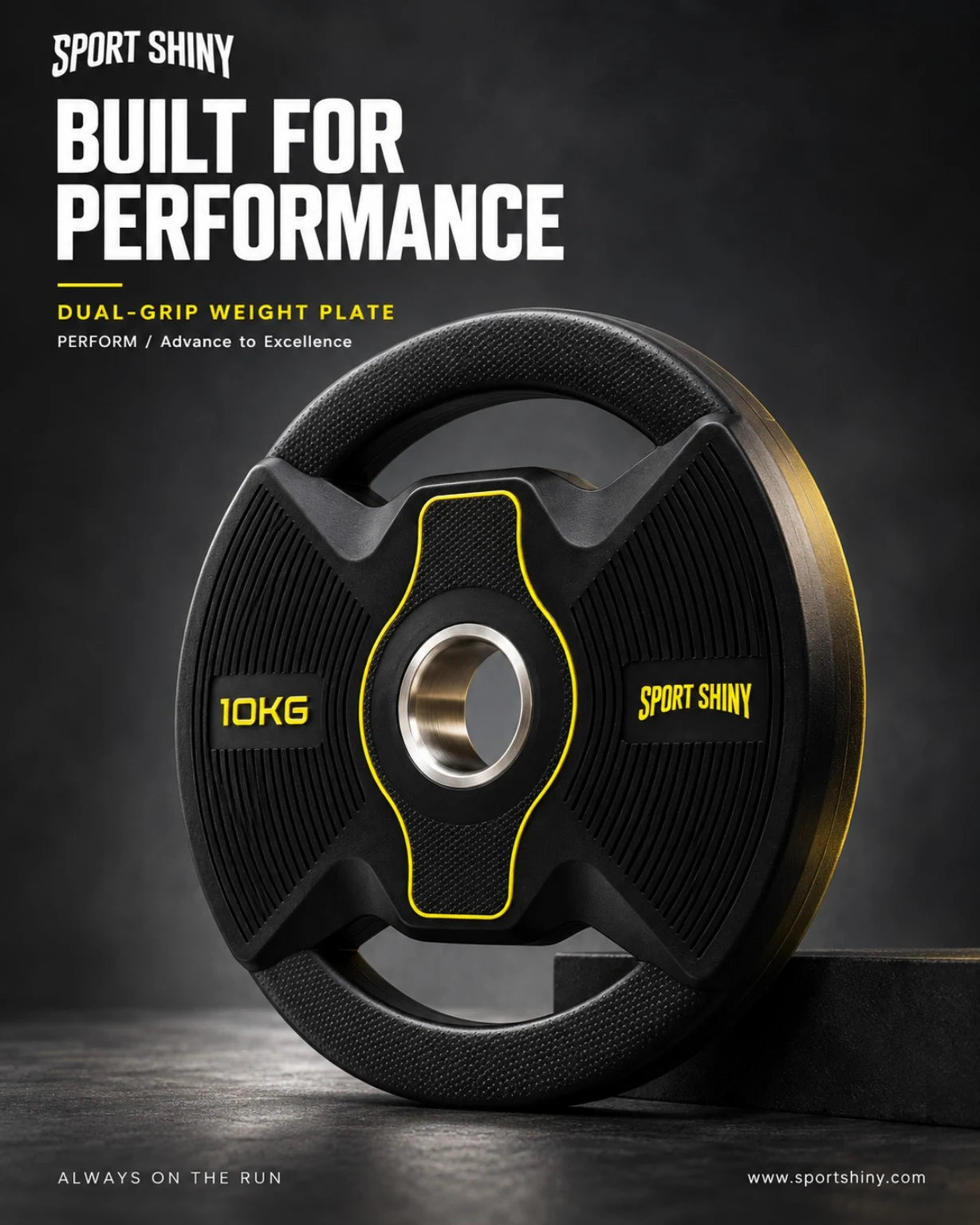 Dual Grip Weight Plate